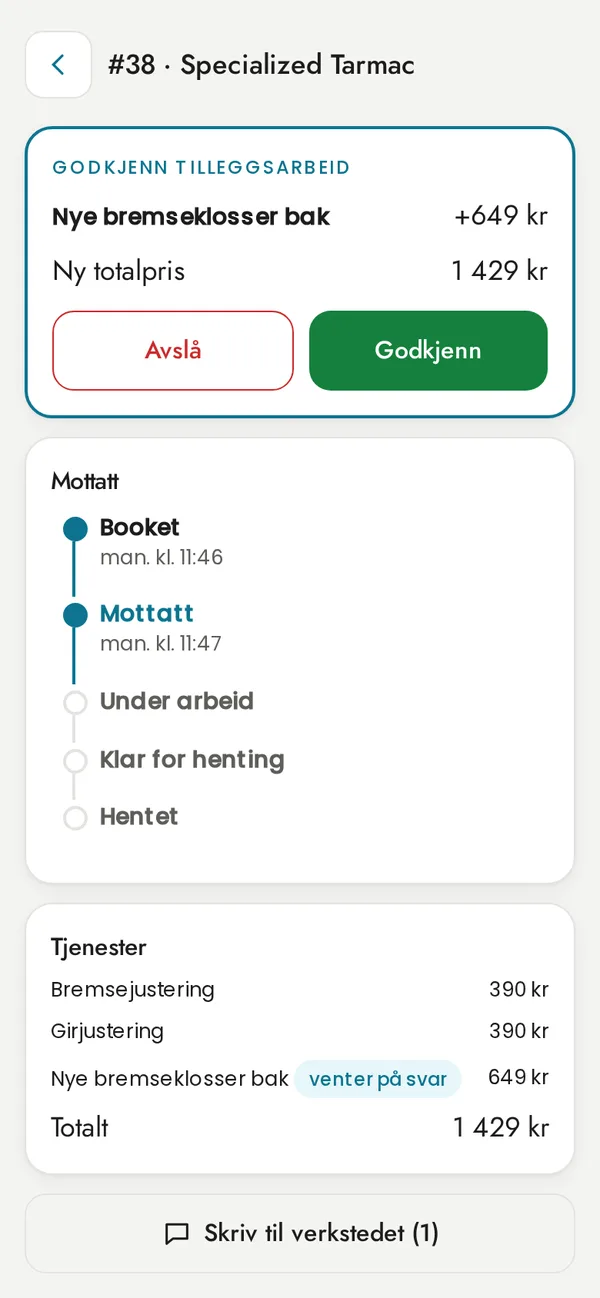 Prisgodkjenning